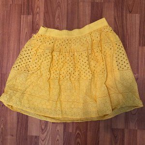 Yellow Flowy Skirt